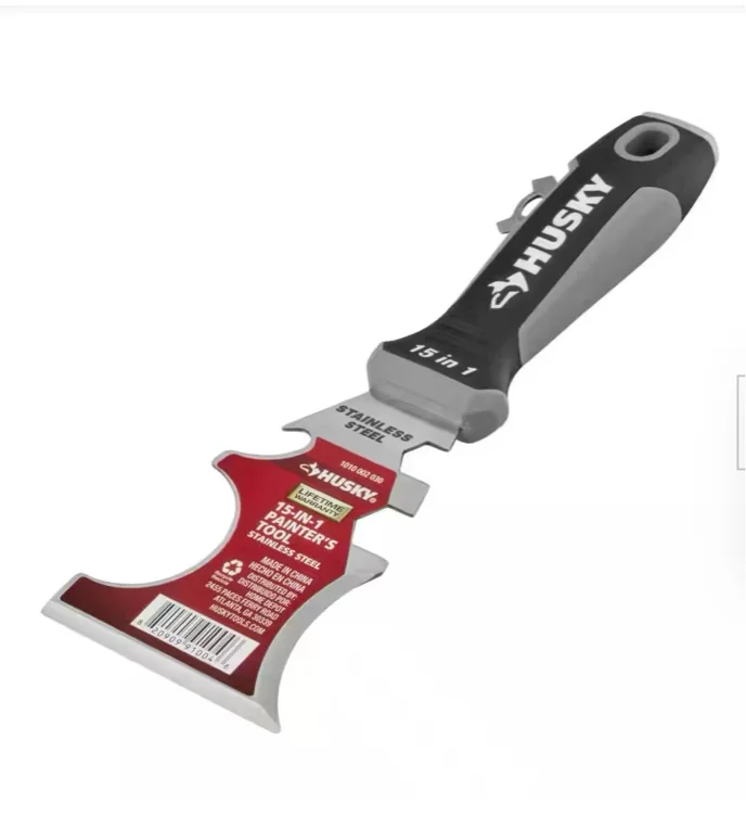 15-in-1 Painters Multi-Tool with Stainless Steel Blade