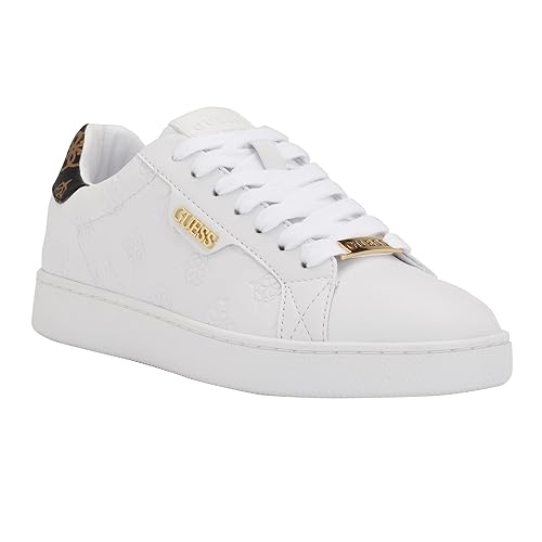 GUESS Damen Renzy Sneaker - 39 EU - Weiss Opulenter Garten