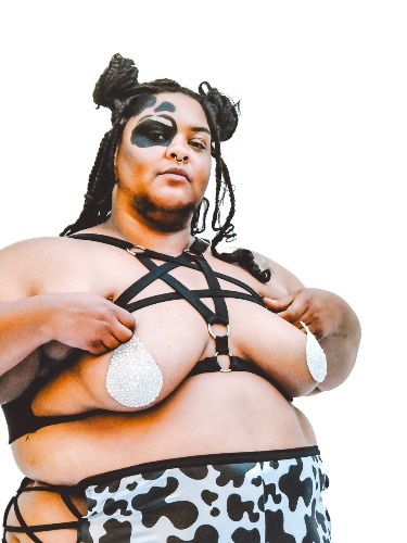 OG Black Star Crossed Harness | 2/3 / OG Black