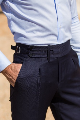 Blue Limited Edition trousers - Made in Italy | 