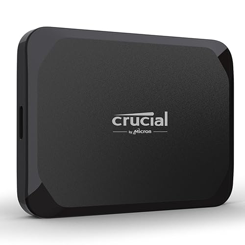 Crucial X9 4TB Portable External SSD - Up to 1050MB/s, External Solid State Drive, Works with PlayStation, Xbox, PC and Mac, USB-C 3.2 - CT4000X9SSD902 - 4TB - X9 (1050MB/s)