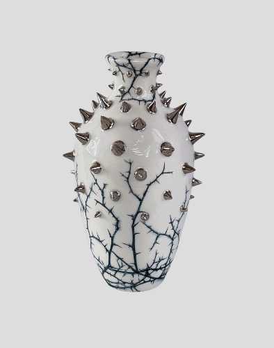 Spiked Ceramic Vase