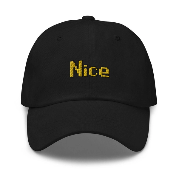 Nice OSRS hat Nice Runescape hat in RS font