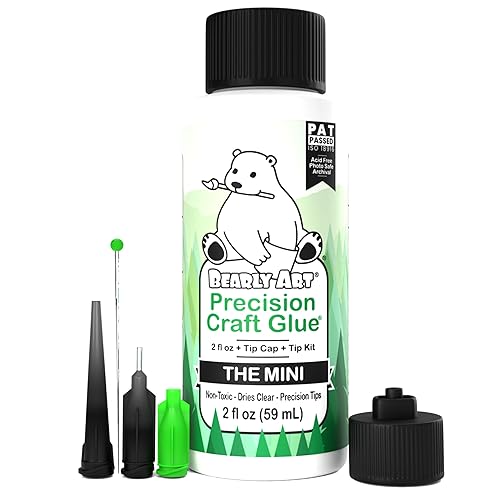 Bearly Art Precision Craft Glue - The Mini