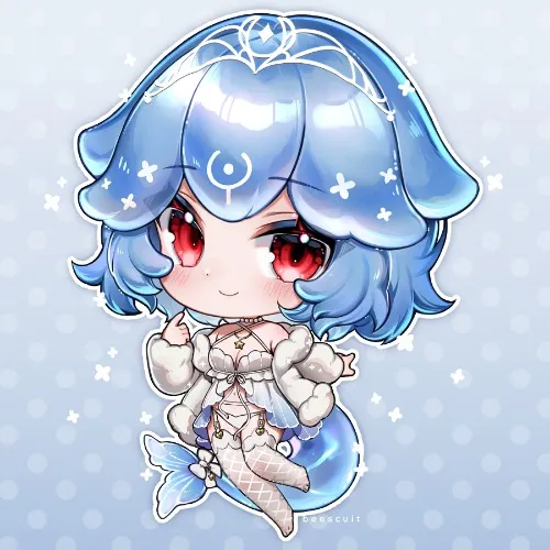 Chibi Art (For Merch) By @_beescuit_