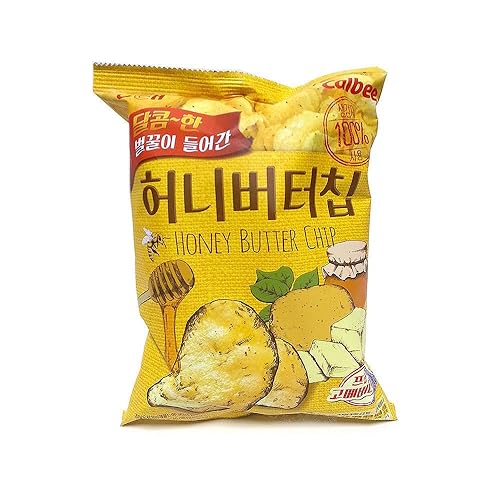 Honey Butter Chip 60g 1Pcs, Potato Snack, HaiTai Honey Butter Chip