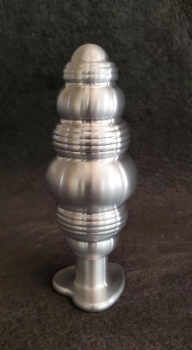 Baby Sid Exclusive Butt Plug / Dildo from Ballistic Aluminum Metal - Made in the USA | 2"