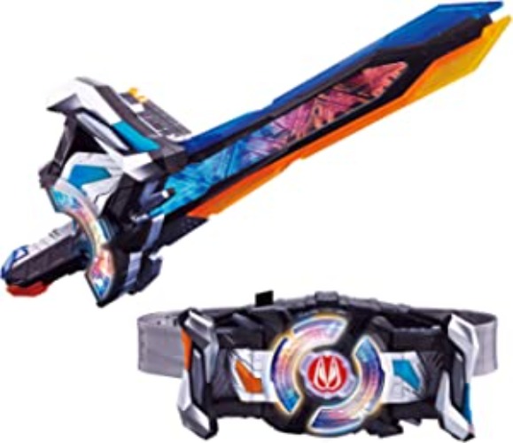 Bandai Boys Toys - Kamen Rider Geats - Command Twin Buckle & Raising Sword, Bandai DX Blue