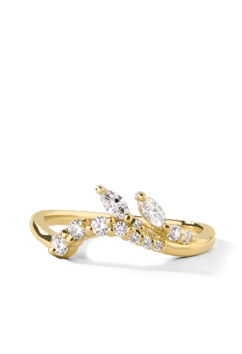 Signature Fine 14K Ring - 14K Yellow Gold / Diamond / 5.5