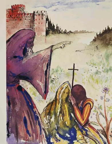 Act II, Scene VI - From “Romeo and Juliet” (Salvador Dalí)
