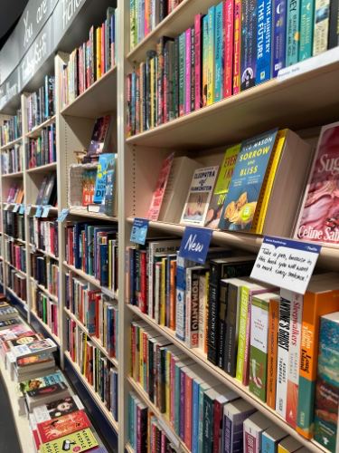 a visit to the bookshop
