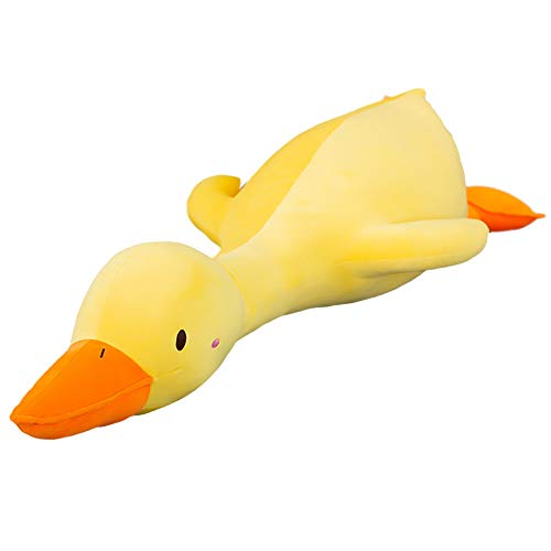 KEDE Duck Plush Toy, Stuffed Animal Throw Plushie Doll, Super Soft Hugging Pillow for Every Age (Yellow Round Eyes,63'') - 63'' - Yellow Round Eyes