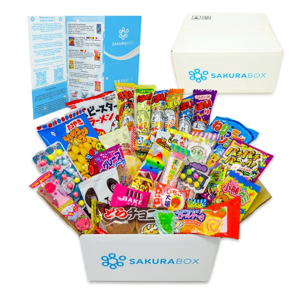 Japanese Snacks & Candy 40 Piece Dagashi Set (Box) - 