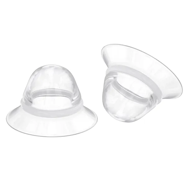 Nipple Corrector - Nipple Aspirators - Nipple Puller or Extender - Super Strong Adsorption for Breastfeeding Mom with Flat or Inverted Nipples Softly Wear Day and Night BPA Free (White)