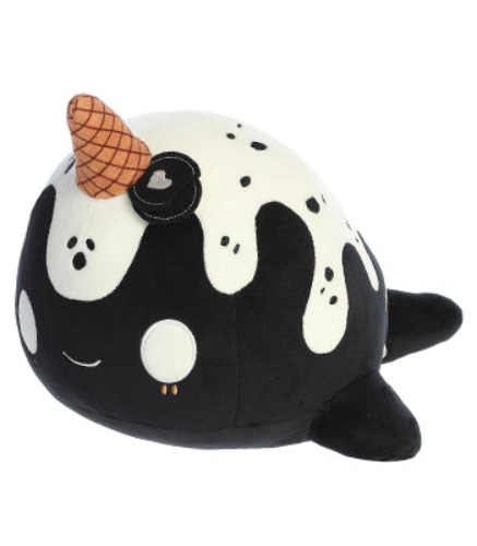 Nomwhal Cookies and Cream Plush 12.5" - Nomwhal Cookies and Cream Plush 12.5"