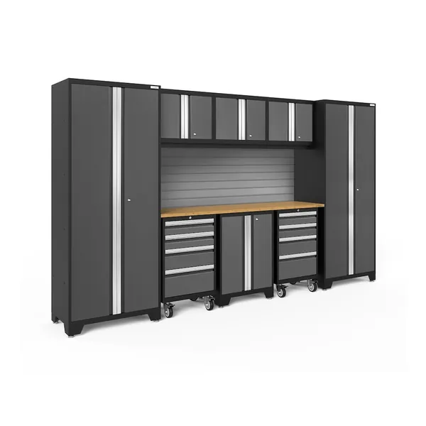 NewAge Products Bold Series Gray 9 Piece Cabinet Set | The Home Depot Canada