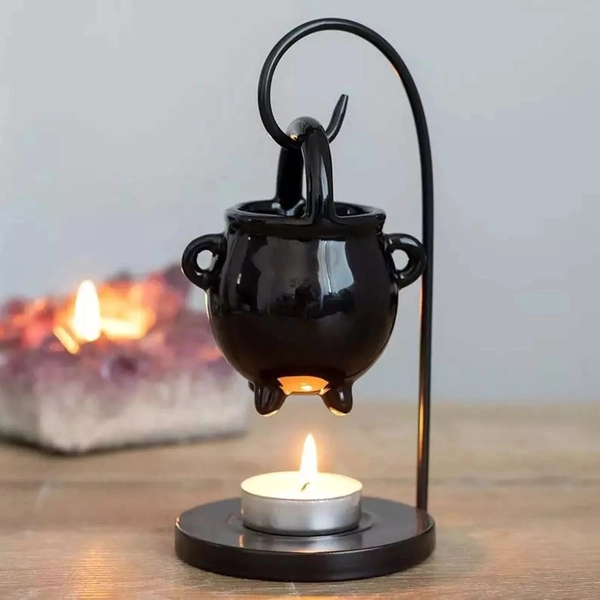 Enchanted Cauldron Ceramic Wax Melt or Essential Oil Warmer