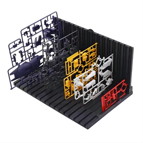 LydeLog DIY Model Shelf Stand, Plastic Parts Shelf, Placing Rack, Plastic Tool Storage Container Storage Box, Suitable for Many Types Making Accessories of Action Figures - 
