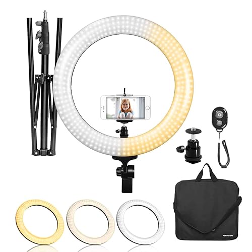 LimoStudio LED Ring Light 18-inch Diameter