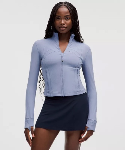 Define Cropped Jacket *Ribbed Nulu | Lululemon AU