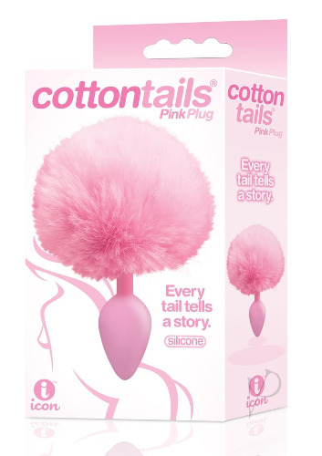 The 9 Cottontails Bunny Tail Plug Pink