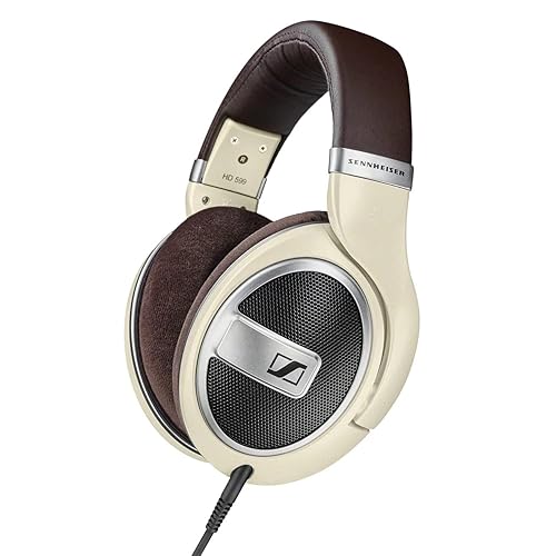 Sennheiser Consumer Audio HD 599 Open Back Headphone, Ivory - Ivory