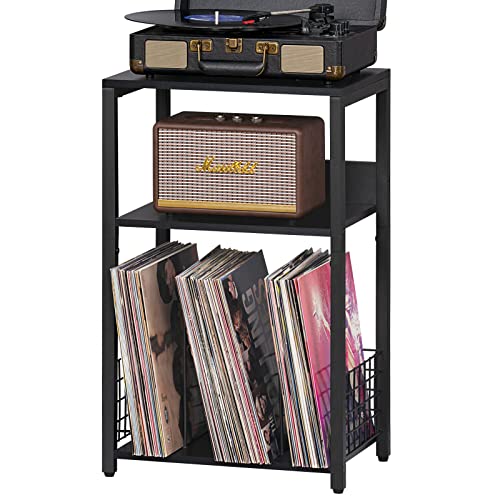 Modern Record Player Stand