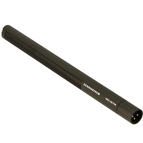 Sennheiser Wired Professional MKH 416-P48U3 Short Shotgun Interference Tube Microphone,Black - Microphone