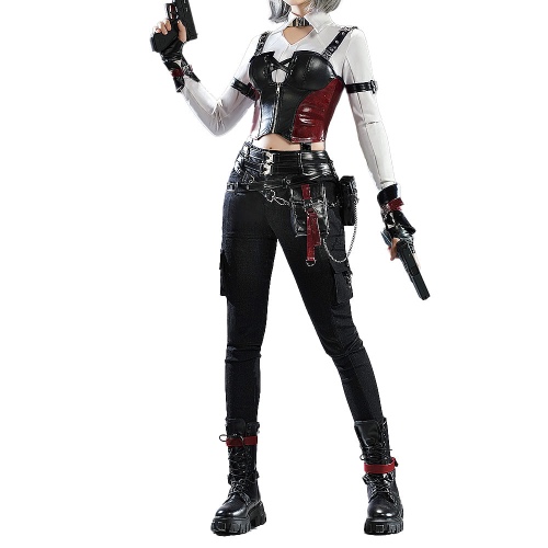 DokiDoki-SR Game Love and Deepspace Cosplay Protagonist Costume Deepspace deep space Hunter Outfit / Shoes | Costume Only M-Order Processing Time Refer to Description Page