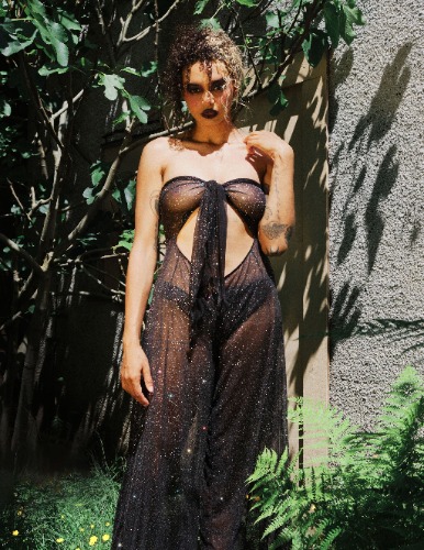 Sparkle Jump Suit - S/M / Black