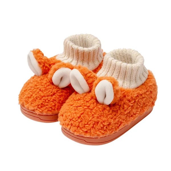 Cozy Plush Rabbit Slippers for Kids