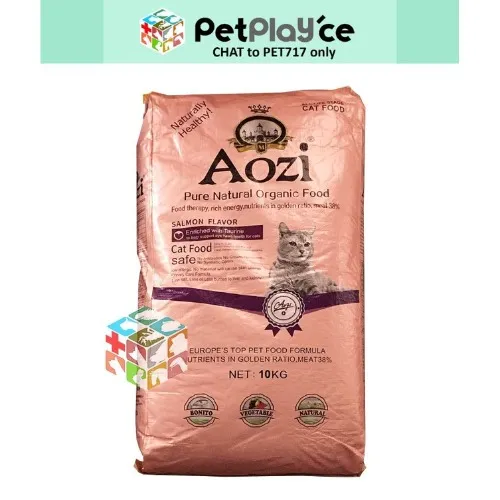 Aozi Cat Pure Natural ORGANIC Cat Food Dry 10kg ORIGINAL Sack