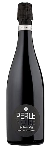 Arthur Metz - Cremant d'Alsace Brut, Cuvée Perle Noire, Méthode Traditionnelle (1 x 0.75 l)