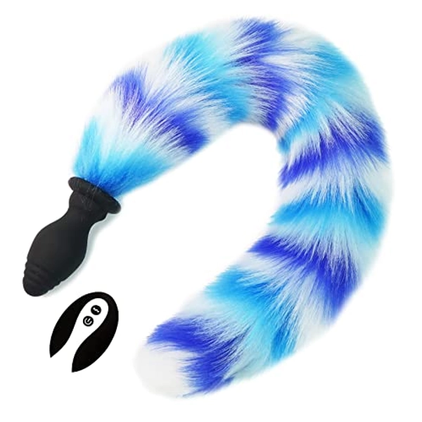 Fox Tail, Butt Plug with Smooth Long Fox Tail Anal Sex Toys Role Play Flirting Animal Tail/Anal Plug Fox Tail Sex Toys for Women/Cosplay Play-Mix Colors5