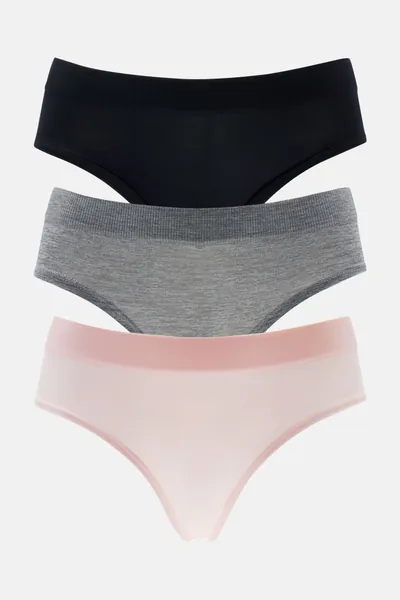 Vacation Dreaming Hipster 3 Pack Panties - Pink/combo