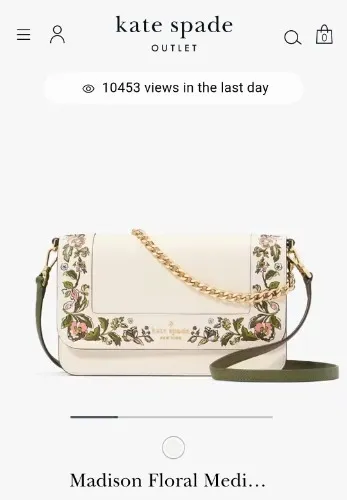 Kate Spade Madison Floral Crossbody