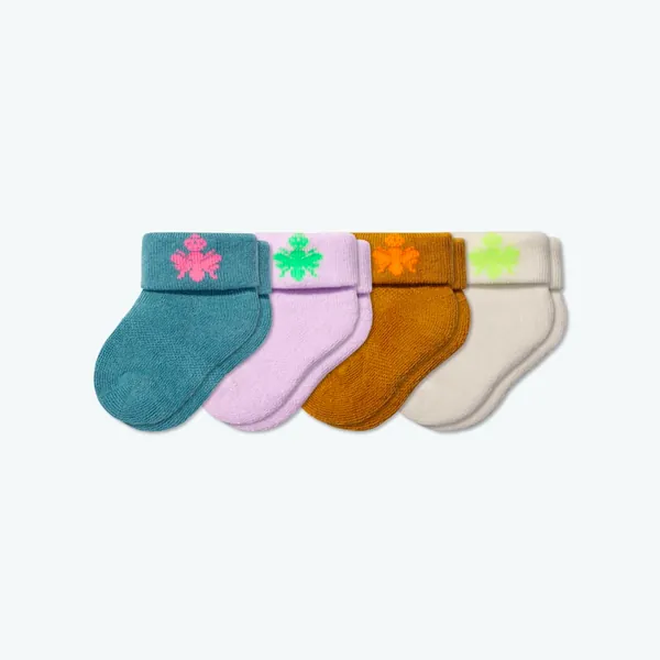 Baby Socks 4-Pack (0-6 Months)