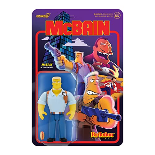 The Simpsons Reaction Wave 1 McBain - McBain