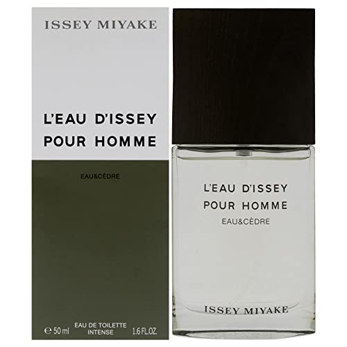 Issey Miyake Leau Dissey Eau and Cedre EDT Intense Spray Men 1.7 oz