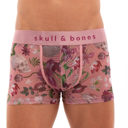 Dutch Floral Mesh Pink Trunk | X-SMALL