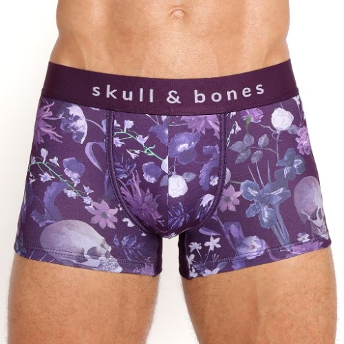 Dutch Floral Trunk Purple | X-SMALL