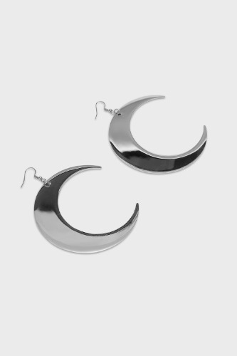 Luna Earrings One Size / Silver / 100% Stainless Steel