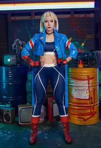 [Officially Licensed] Street Fighter 6 Cammy Cosplay Costume Full Set Halloween Costume