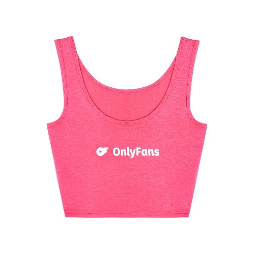 OnlyFans Neon Crop Tank | Pink