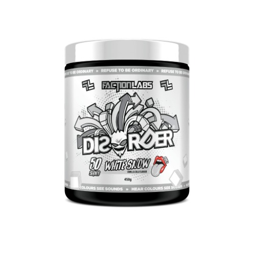 Faction Labs Disorder | 50 Serves / White Snow
