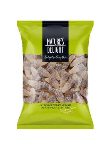 Natures Delight Sour Cola Bottles 300 g