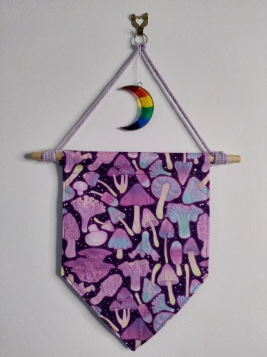 Mystical Mushroom Pin Banner