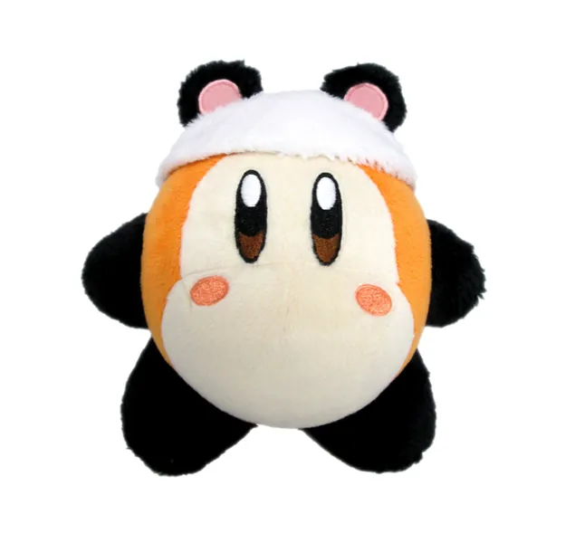 Little Buddy Kirby's Adventure All Star Collection-Waddle Dee Panda Stuffed Plush Dolls, 5.5"