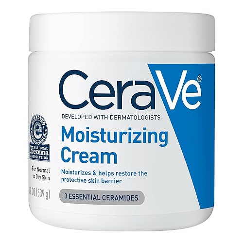 CeraVe Moisturizing Cream, 19 Ounce | Body and Face Moisturizer for Dry Skin - 19 Ounce