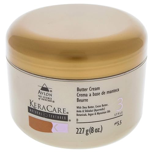 Avlon Keracare Natural Texture Butter Cream, 8 Ounce - 8 Ounce (Pack of 1)